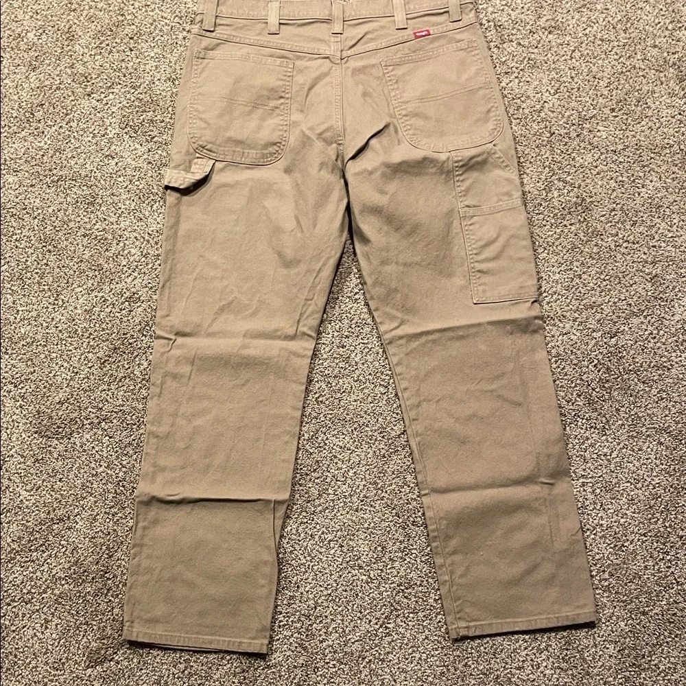 Men's Tan Wrangler Jeans - Picture 3 of 3